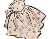 La Prairie Lady - Vintage Half Apron 6