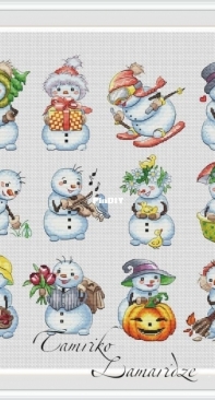 Stepas Snowman by Tamriko Lamaridze