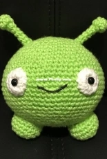 Akabekobotan - Akabeko Botan - Charmaine Leong - Planet Destroying Lunar Dessert Amigurumi - Free
