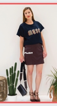 La Maison Victor - Mabel Skirt - Sizes 30-48 - French, Dutch