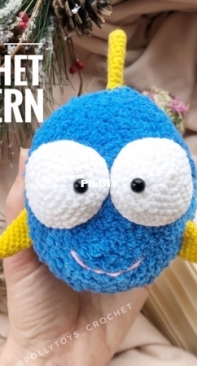Polly Toys Crochet - Dasha Lobacheva - Fish Dory