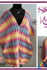 Be A Crafter - Maz Kwok -  Crochet Sherbet Kaftan Top - Free