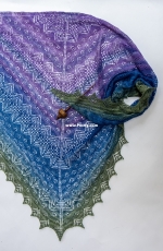 Bettina*s Garden Shawl by Denise Bartels-Free