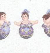 Voluptuous Mermaids by Jill Oxton from Jill Oxtons Cross Stitch & Beading 51 XSD