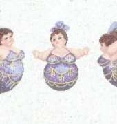 Voluptuous Mermaids by Jill Oxton from Jill Oxtons Cross Stitch & Beading 51 XSD