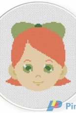 Daily Cross Stitch - Pretty Girl