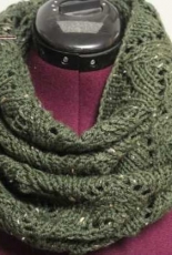 Lacey Arches Infinity Scarf by Tina Keenan /MadeForEwe-Free