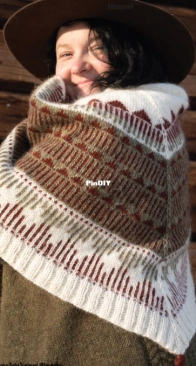 Honovi Shawl by Anna-Sofia Vintersol - Adventure Knitting