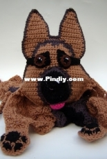 Jenna Wingate Designs - Jenna Wingate - German Shepard Patch