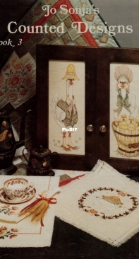 Country Geese Couple from Jo Sonjas Counted Designs - Book 3 PCS + XSD