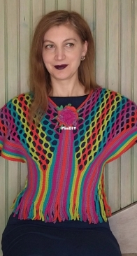 Naturofils - Eléna Leprêtre - Top with Felt Flower