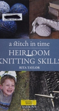 A Stitch in Time - Heirloom Knitting Skills - Rita Taylor