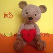El Mundo De Los Gumis - Belinda Bruque - Valentines Bear - Spanish - free