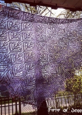Hearts on a string shawl (Hjärtan på tråd sjal)-Jenny Penny/Eng. /Swe.-Free