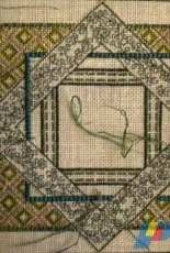 Green lace mandala III