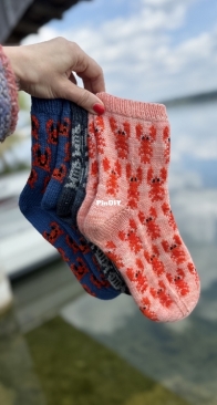 Fisherfolk’s Fancy sock set by Stone Knits