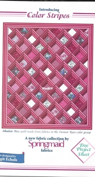 Springmaid - Color Stripes by Margit Echols - Free
