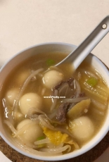 kimchi glue pudding