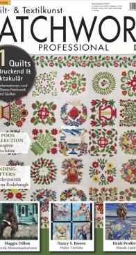 Patchwork Professional - Issue 1/2020 - German