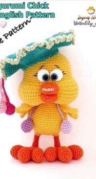 Waterlily Crochet - Zeynep Nilüfer Uyar - Amigurumi Chick - Free
