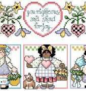 All the Little Children of the World from Cross Country Stitching June 1996