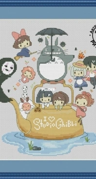 I Love Studio Ghibli by Rita Panda
