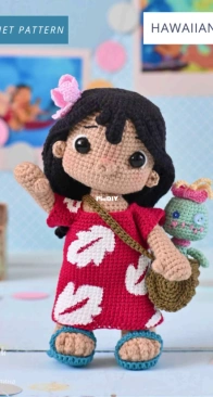 Alinet Toys - Alina Yapaeva - Hawaiian Girl ( Lilo )