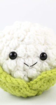 Stringy Ding Ding - Cauliflower Amigurumi - Free