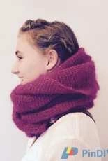 The  Fluffy Blanket Scarf by HANK & HOOK -Free