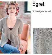 Berroco-Egret Cardigan by Norah Gaughan-Free