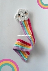 Yum Yarn - Maro Kakali - Rainbow Bookmark - Free