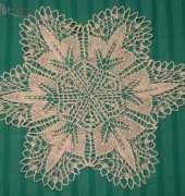 knitted doilies - my work