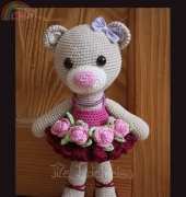 Bibi the Ballerina Bear by  SmartApple Creations
