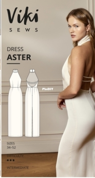 Viki Sews - Dress Aster  - Платье Астер - Russian