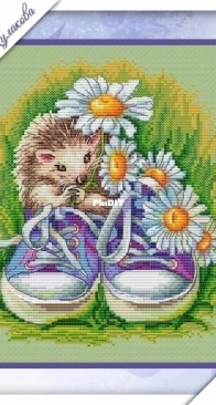 Summer hedgehog by Alexandra Kulakova XSD