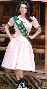 Charm Patterns - Scout Dress (A-H cups) - Size 0-20. - 18-34