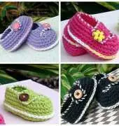 Genevive - Loafer Baby Booties