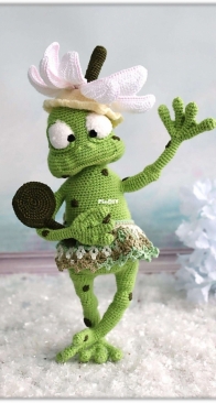 Svetlana Toys Shop - Svetlana Malyarik - Светлана Малярик - Funny Frog - Лягуша-Квакуша - Russian