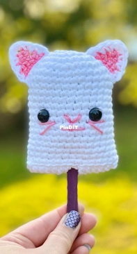Crafty Kitty Crochet - Melissa Moore - Kitty Popsicle - Free