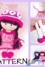 TootyLou- Viviane Haughery- TootyLou crochet Doll Pattern - Spanish