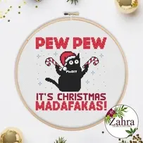 Zahra Design Studio - (Christmas) Pew Pew Madafakas! PCS + XSD
