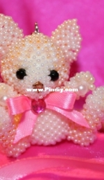 pink kitten (gift for the teacher)