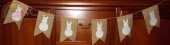 Easter burlap garland
