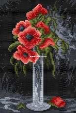 Coricamo W4028 Poppies  XSD