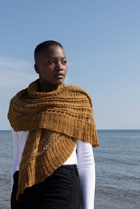 EweKnit Toronto - Gold Shawl