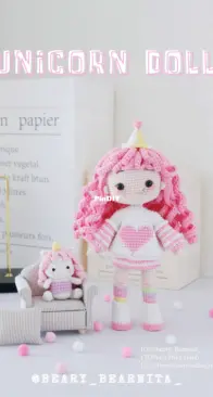 Beary Bearnita - Phạm Hiền Hạnh - Unicorn Doll