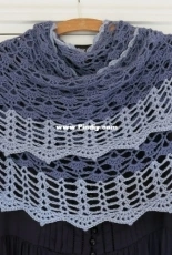Mamie-The - Petite Variation Shawl - English and French - Free