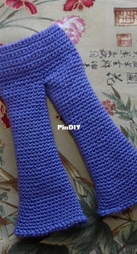 By Hook by Hand - Beth Ann Webber - Free Spirit Flare Pants - Free