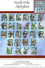 Joan Elliott Design - JE121 North Pole Alphabet