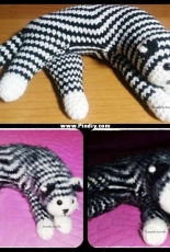 cat by stuff the body